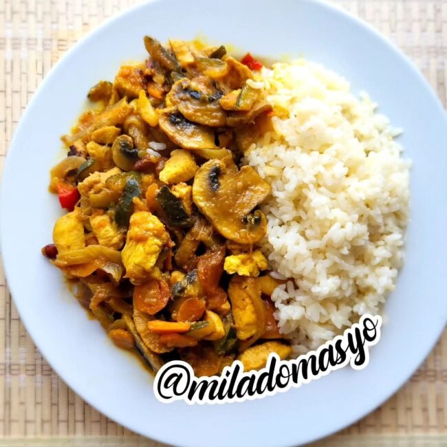 ️️⭐️⭐️SALTEADO DE POLLO AL CURRY @miladomasyo ⭐️⭐️